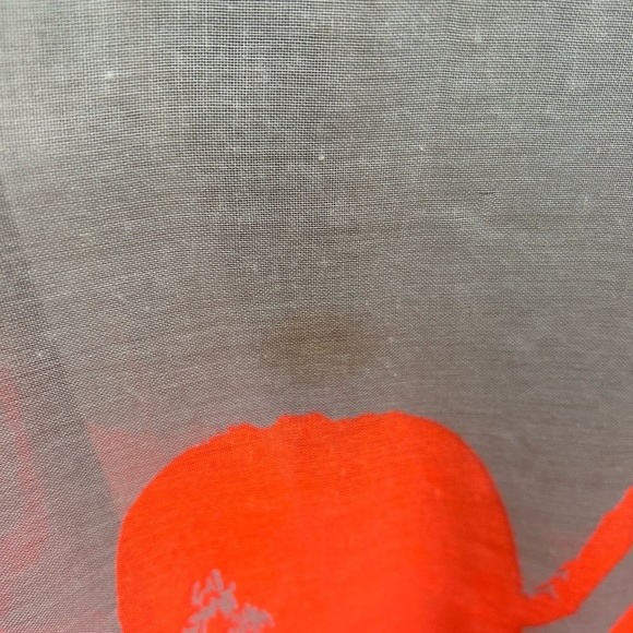 India Hicks Neon Bug “The Siren” Scarf, 82” x 36” - Picture 9 of 13